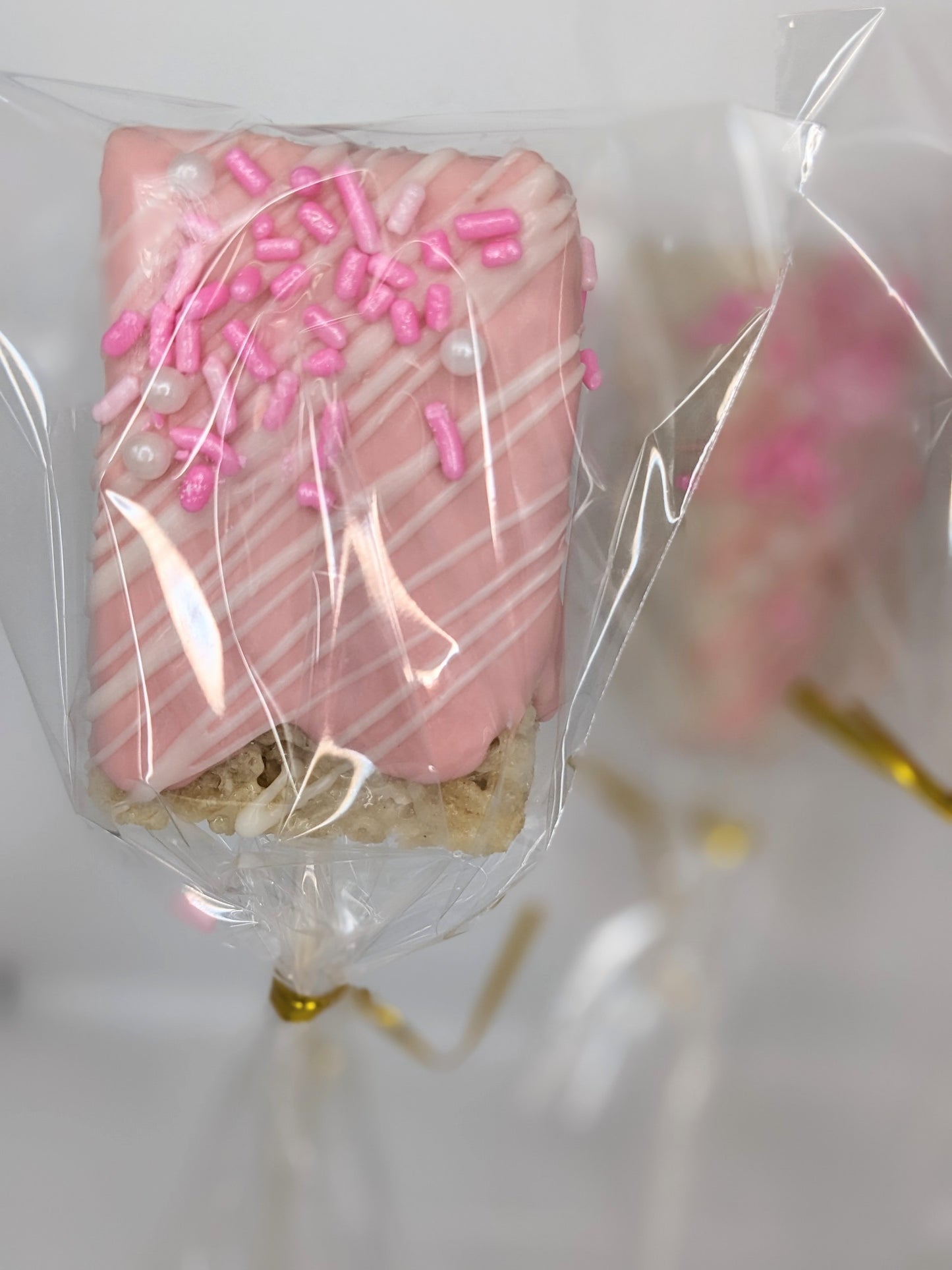 JJ'S DIPPED RICE KRISPIES TREATS